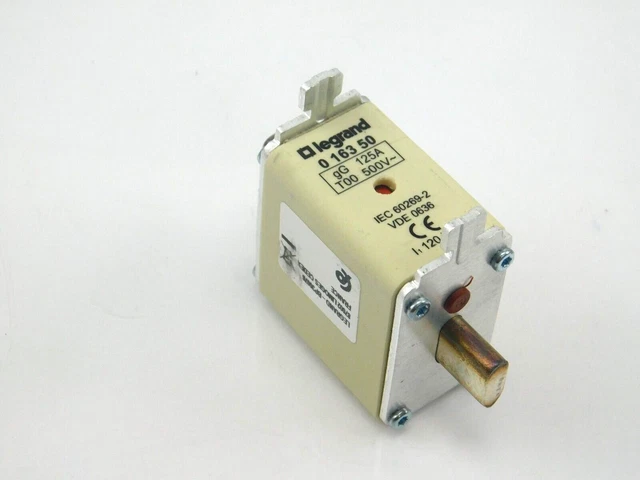 Legrand 0163 50 Gg 125A T00 500V 10 Pièce