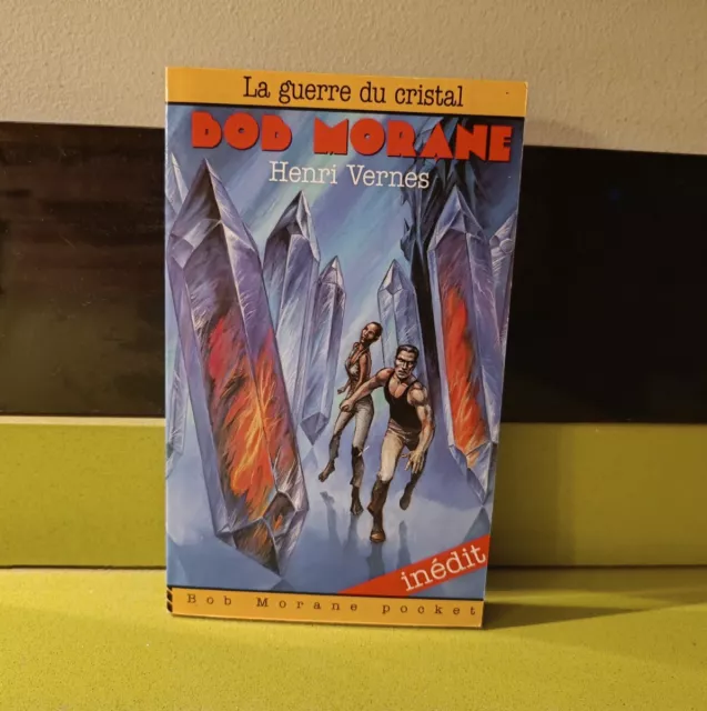 Henri Vernes  Bob Morane Pocket La  Guerre Du Cristal # 8 Lefrancq Sanahujas
