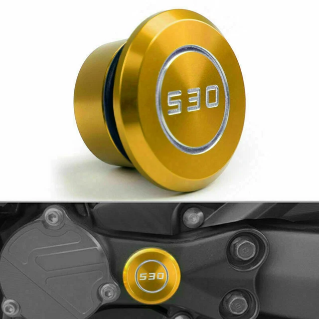 CNC Moto Frame Hole Cover Guard Gold adatto Yamaha T-max Tmax 530 2005-2016 F2