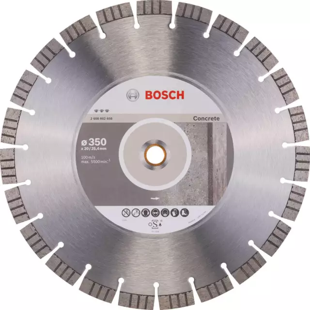 Bosch Reinforced Concrete Diamond Cutting Disc 350mm