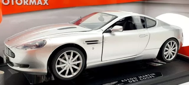 Motor Max 1/18 Scale 73174 - Aston Martin DB9 Coupe - Silver