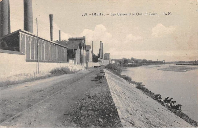 58 - Imphy -  SAN20760 - Les Usines et le Quai de Loire