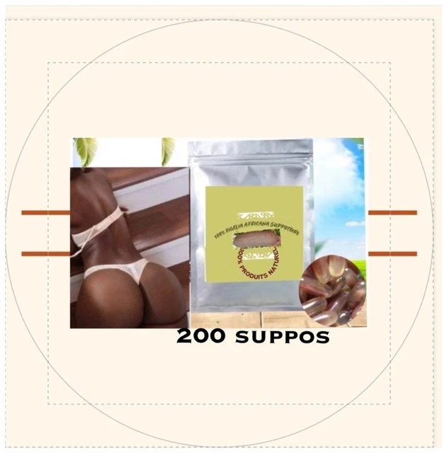 30Géllules Suppositoire fessier pour grossir les fesses et hanche une