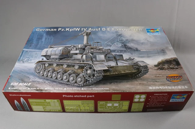 Maquette OTaki German Tank PZKW 4.G 23.6 Ton 1/45 Motorisée - Vintage NEUF Boîte Ouverte