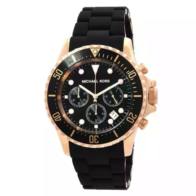 Michael Kors Everest Chronograph Quartz Black Dial Men's Watch MK9055