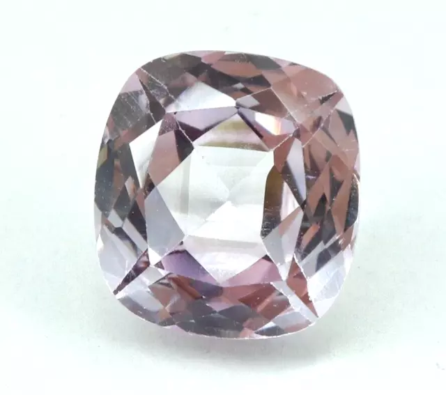 Natural Pink Kunzite Afghanistan Certified Cushion Shape Loose Gemstone 11.00 Ct