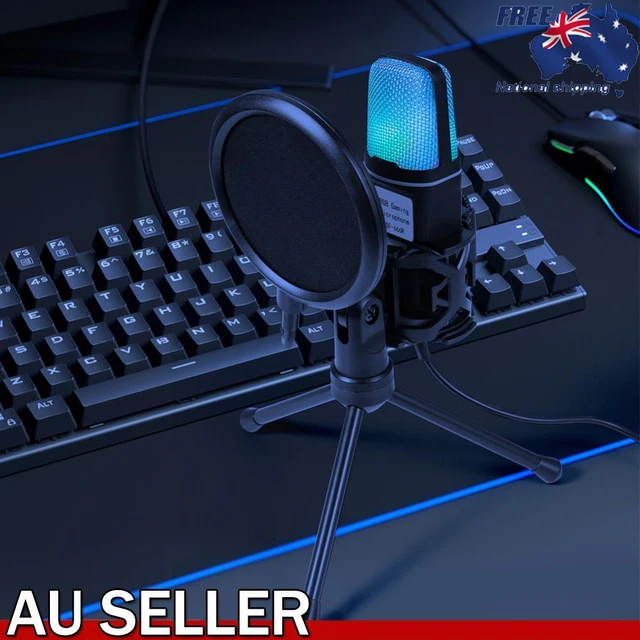 Wire Gaming Mic Spray-proof Filter for Podcast Recording Studio Streaming