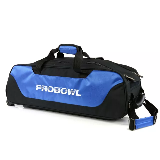 Bowling 3 Ball Tasche Pro Bowl Basic Triple Tote Roller 3
