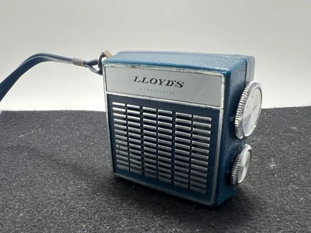 Radio transistor Mod años 70 LLOYD'S precio bajo ¡muy genial! 😀 😀 😀