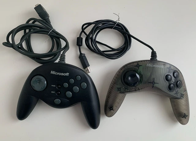 Microsoft SideWinder Gamepad manette de jeu vintage