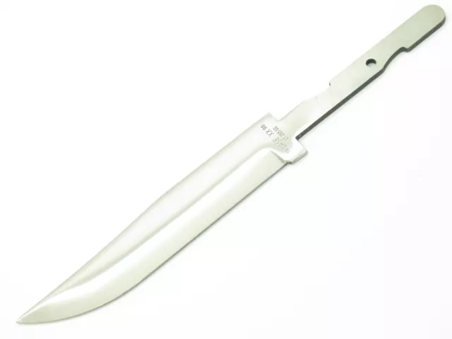 Vtg 1990 Case XX Lt 265 SS 5" Fixed Hunting Knife Making Blade Blank