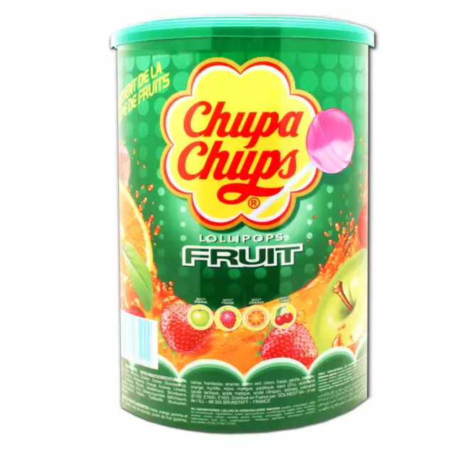 Sucettes fruitées Chupa Chups, une grande variété de goûts