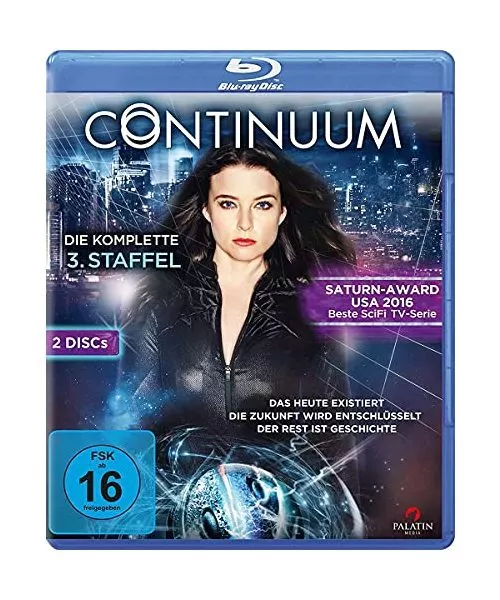 Continuum - Die komplette 3. Staffel [Blu-ray], Nichols, Rachel