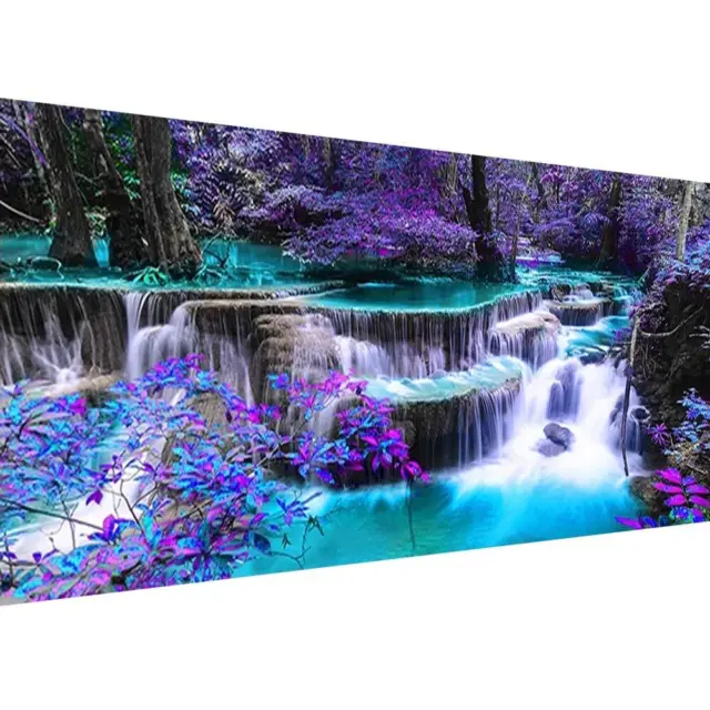 Diy 5D Diamond Painting Kits For Adults Waterfall Embroidery Full Round Drill La