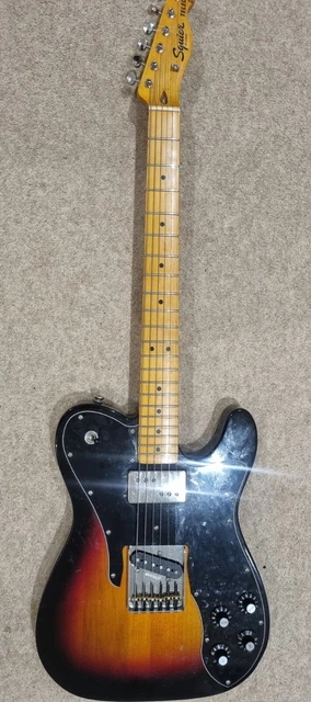 Fender Squier Guitar '70S Telecaster Custom Sunburst - Great Condition