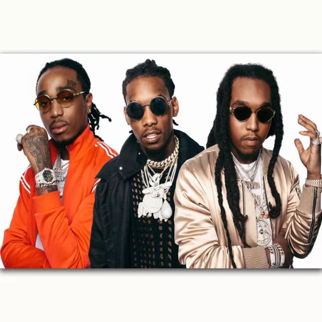 58805 Migos Rap Hip Hop Music Group Wall Decor Print Poster