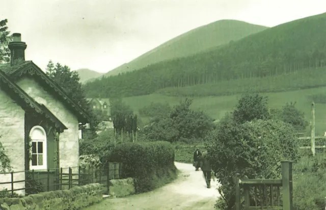 Nostalgie Carte Postale Luss Sur Ouest Rive De Loch Lomond Reproduction NS47