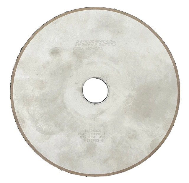 Norton CB150-TB99E-1/8 CBN Grinding Wheel