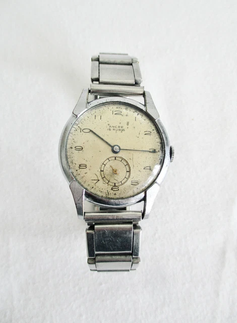 Montre Vintage Pour Homme Admira 17 Rubis, Calibre P62, Mouvement Manuel, Boîtier Plaqué Or