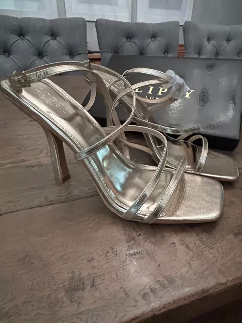 Lipsy gold deals heels