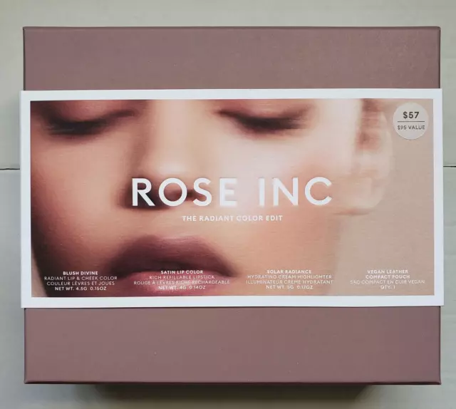 Juego de regalo ROSE INC THE RADIANT COLOR EDICIÓN, NUEVO EN CAJA