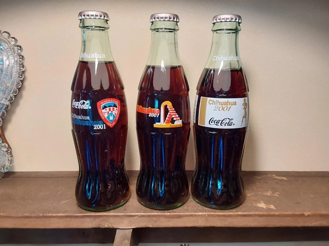Coca Cola 3 Bottles Chihuahua 2001