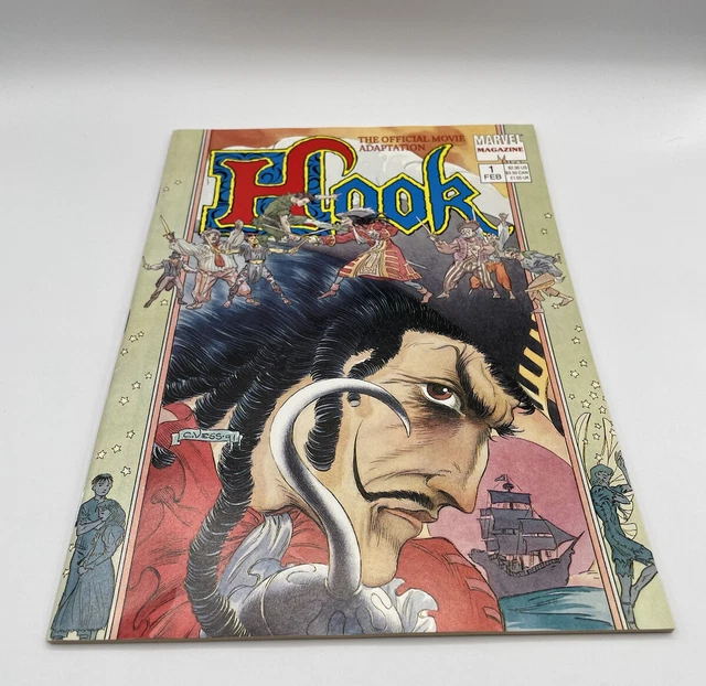 HOOK TRADE PAPERBACK TPB CHARLES VESS ART & COVER - MARVEL COMICS/1991, Unread