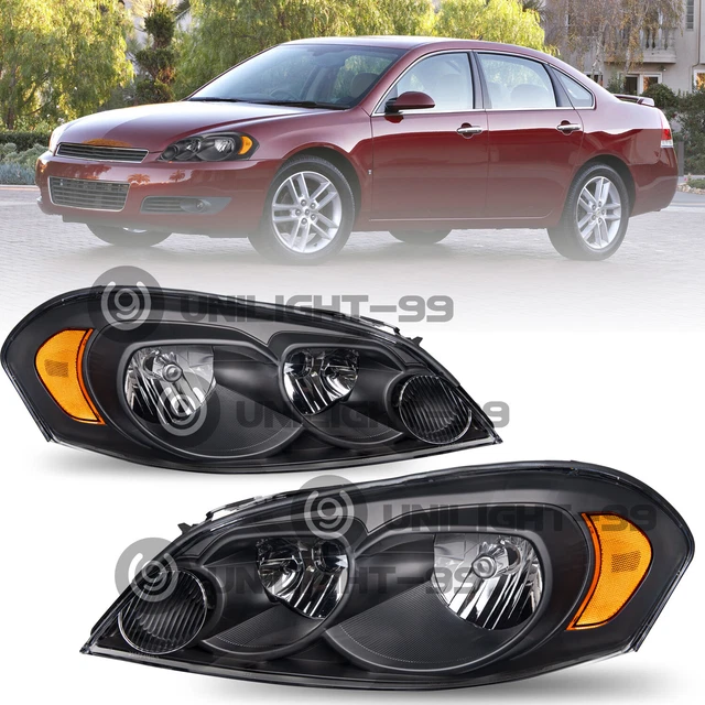 thumbnail interactive-video image 1 of Smoke LED Tube Projector Headlights For 2006-2013 Chevy Impala & 2006-2007 Monte Carlo – Dotcomracing 1 of 3