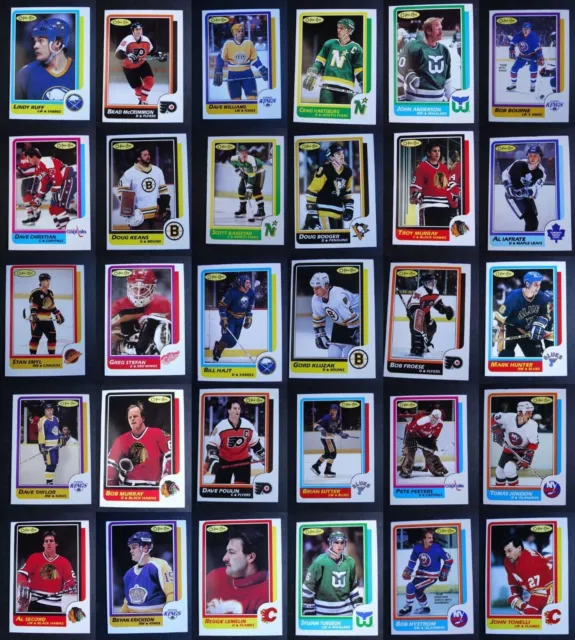 1986-87 O-Pee-Chee OPC Hockey Cards Complete Your Set U You Pick List 133-264