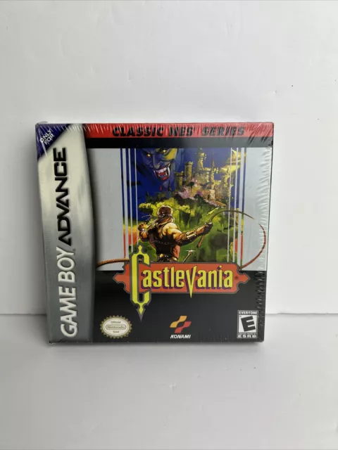 Castlevania Classic NES Series Nintendo Game Boy Advance GBA Brand New Sealed