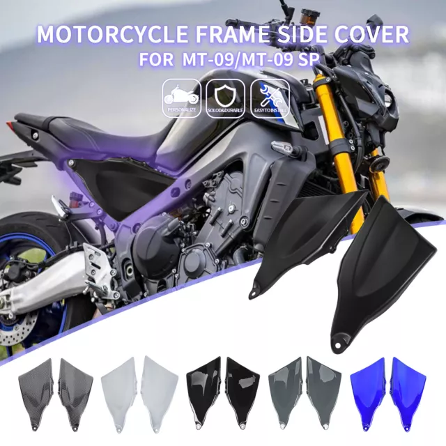 Frame Side Plate Cover Cowls Fairings Guards Protector for 21-23 Yamaha MT 09 SP