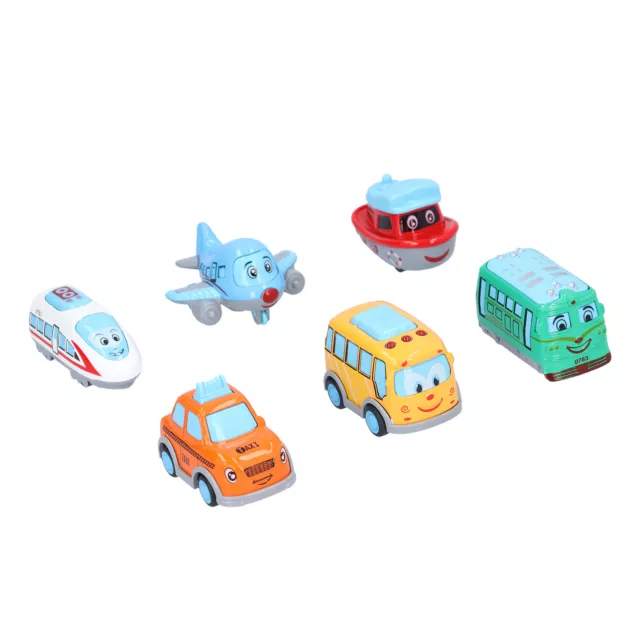 02 015 Car Toys Cartoon Car Model Lifelike Vehicles Toy Model For Gift For