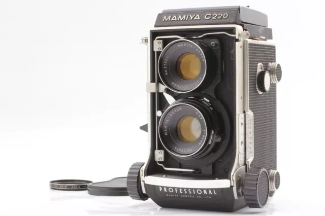 [Almost MINT] MAMIYA C220 Pro TLR Camera w/ Sekor 80mm f/3.8 Lens From Japan