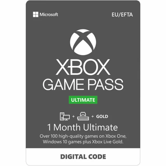 Microsoft Xbox Game Pass Ultimate 1 Monat EU