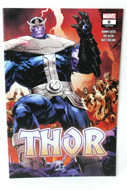 Thor #6 Black Winter Thanos Infinity Mjolnir 2nd Print 2020 Marvel Comics F+