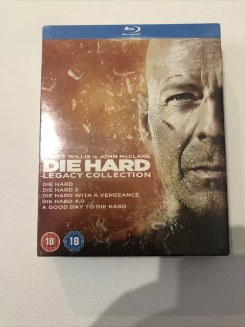 Die Hard: 1-5 Legacy Collection [Region B] [Blu-ray] - DVD - New