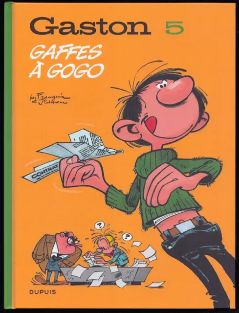 Franquin . Gaston N°5 . Gaffes A Gogo . 2017 . 60 Ans + Tire A Part . 5000 Ex