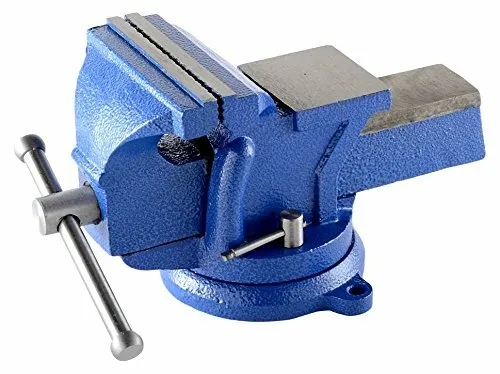 ATE 4" Bench Vise Table Top Clamp Press Locking Swivel Mechanical Heavy Duty New