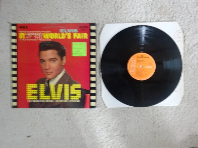 ELVIS PRESLEY  33T  " it happened at the  WORLD'S  FAIR "    RCA VICTOR  461 025