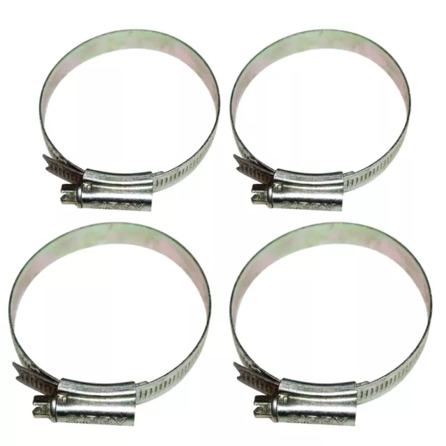 Tuyau Pinces Clips Set De 4 Unité Acier Taille 7.6cm Gec