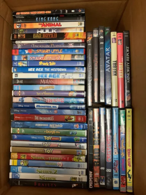 DVD Movies Lot Sale $2 each! Pick your Movie, Disney Pixar Marvel