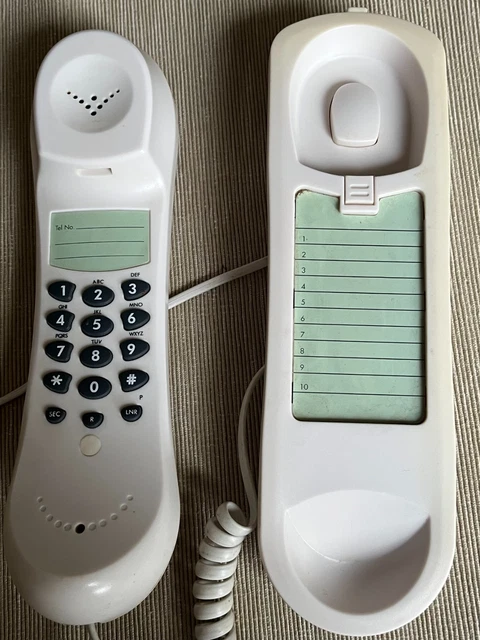 VINTAGE ARGOS SLIMLINE Corded Telephone – Retro Display / Prop £10.79 ...