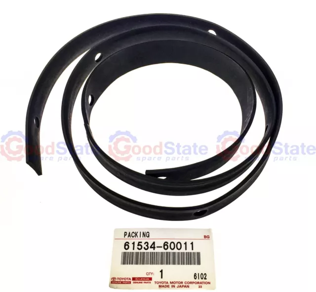 Genuine Toyota LandCruiser FJ40 Van Rear Side 1/4 Hard Top Panel Rubber Seal