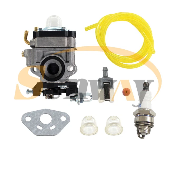 Carburateur 22cc 26cc 33cc 34cc 36cc 11mm Pour Taille-Haie Débroussailleuse Tronçonneuse