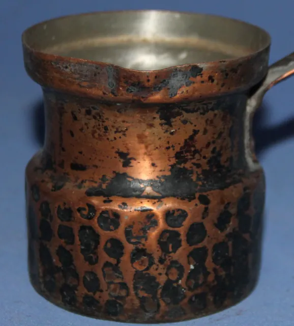 Vintage Wrought Copper Coffee Pot