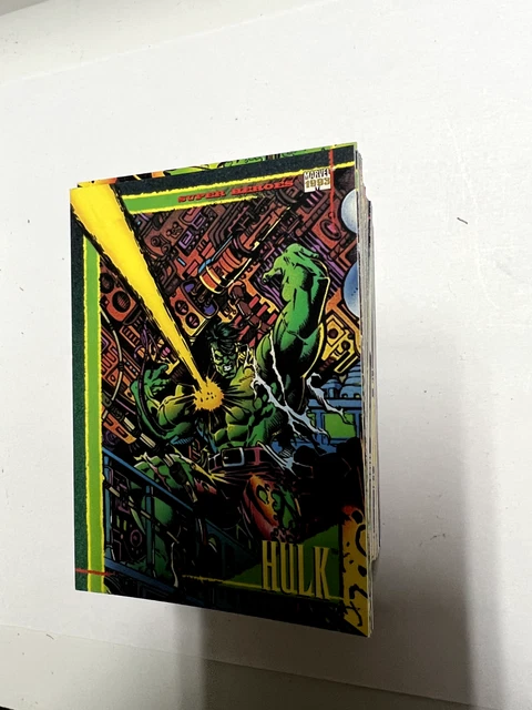 1993 Marvel Universe Series 4 Trading Cards COMPLETE BASE SET, #1-180 - SkyBox
