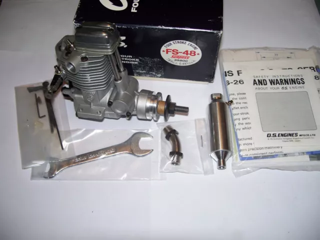 最高品質の OS £180.00 Unused Engine Model Stroke Four Surpass 48 FS ホビーラジコン