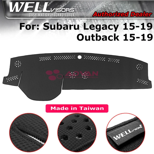 Armaturenbrett Matte Abdeckung Schwarz für Subaru 15-19 Erbe Outback Wellvisors