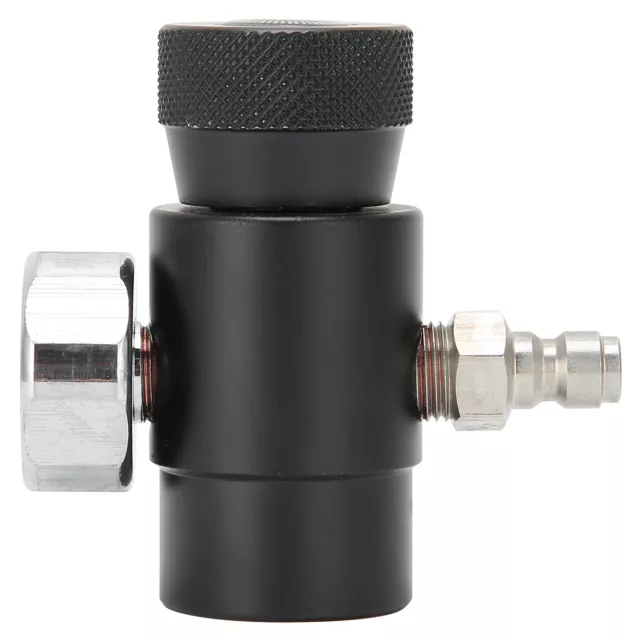 Adjustable CO2 Refilling Adapter With 8mm Male Head ASA Aluminum Alloy With