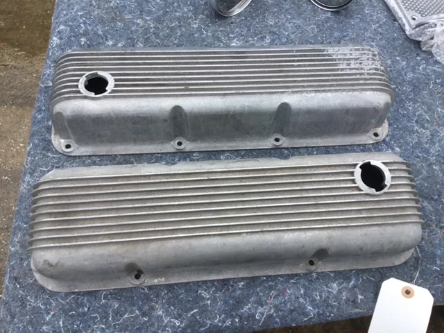 Ford mustang boss 302 351c Cal Custom aluminum valve covers